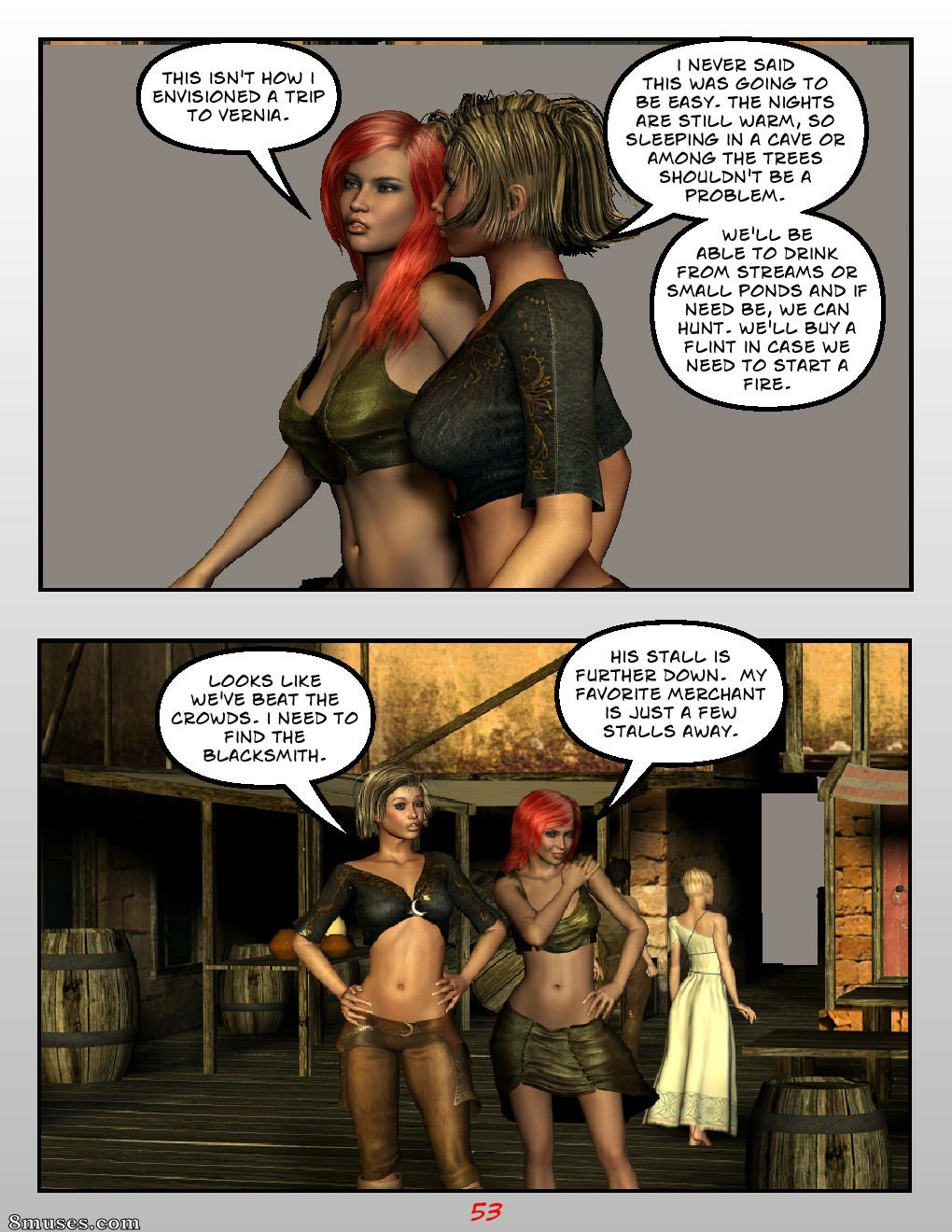 Digital Empress-Captain Trips Comics - Crônicas da imperatriz - Livro 17 - Retorno de uma imperatriz Parte 2 - Página 56