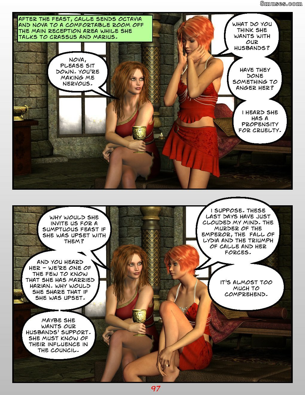 Digital Empress-Captain Trips Comics - Chroniques de l'impératrice - Livre 17 - Le retour d'une impératrice Partie 2 - Page 100