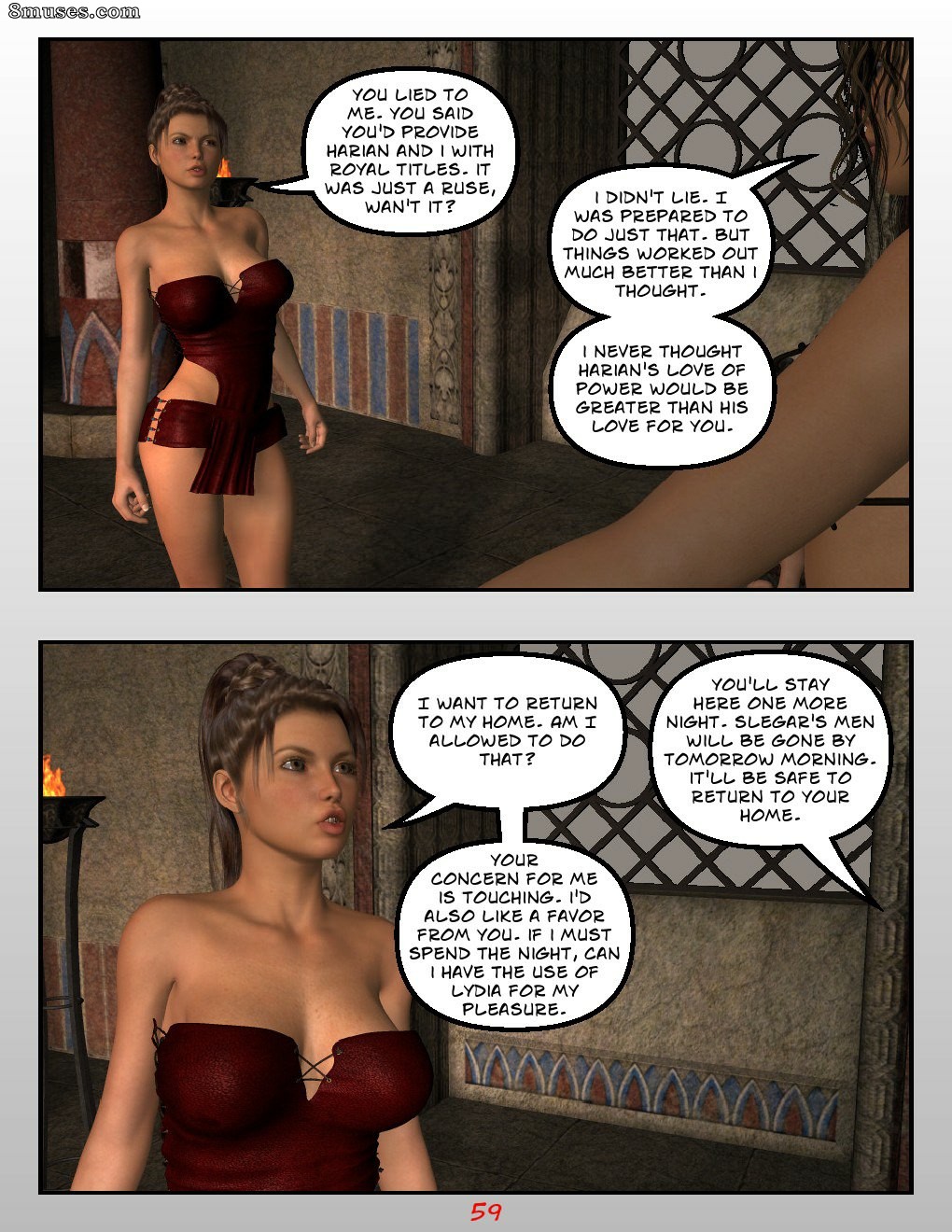 Digital Empress-Captain Trips Comics - Crônicas da imperatriz - Livro 17 - Retorno de uma imperatriz Parte 2 - Página 62