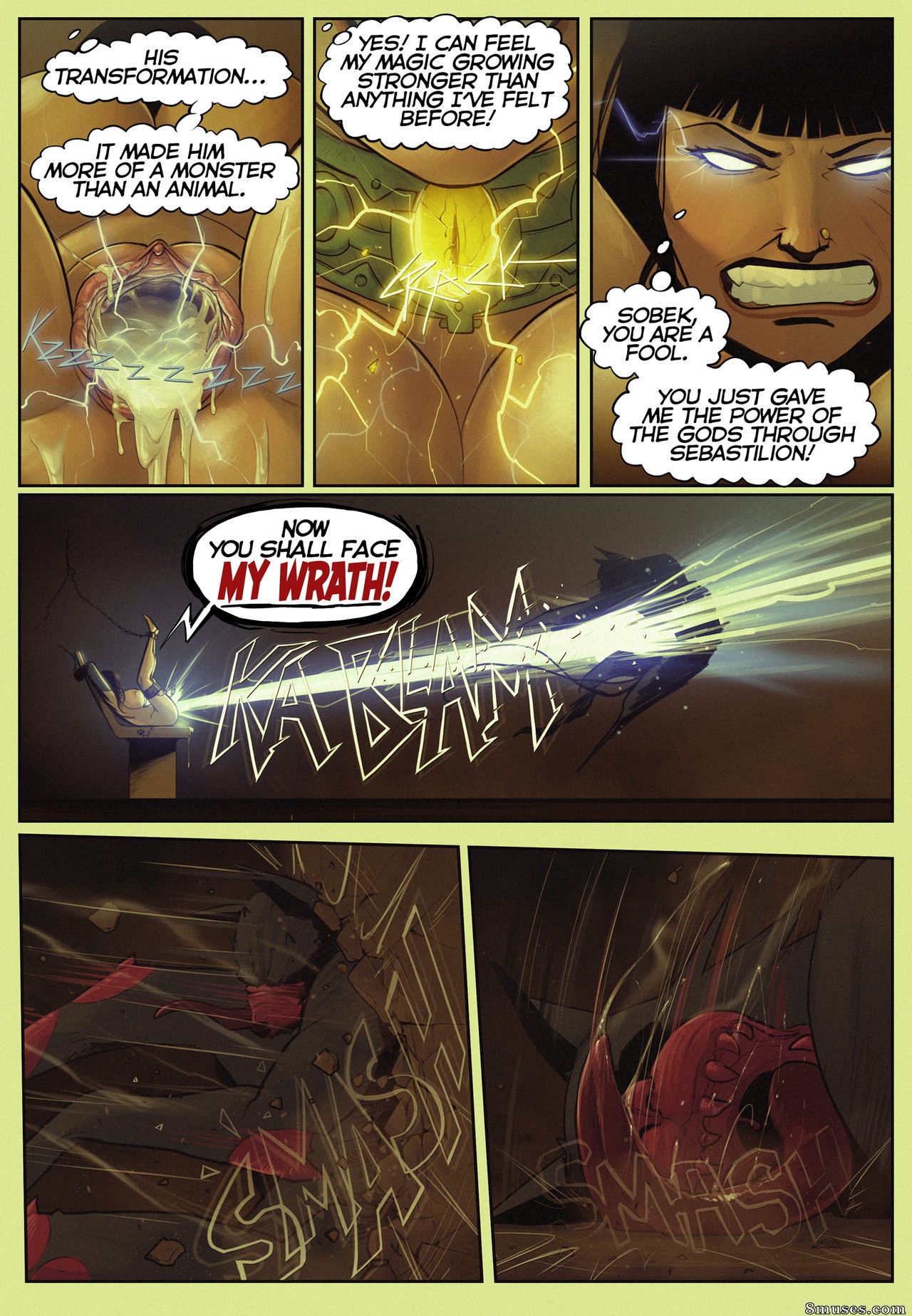 In the Shadow of Anubis - Issue 3 - Chapter 2 - Page 17