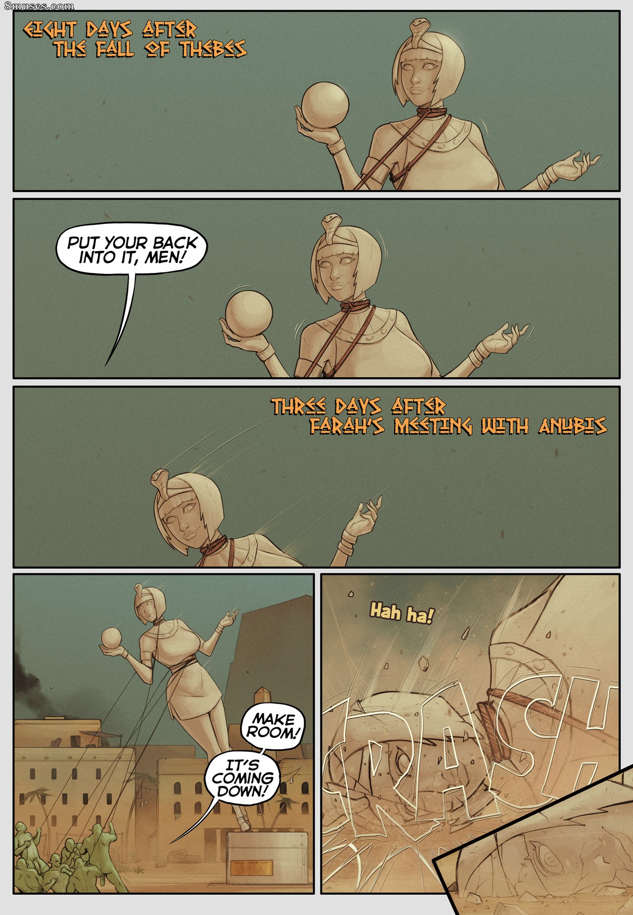 In the Shadow of Anubis - Issue 3 - Chapter 2 - Page 2