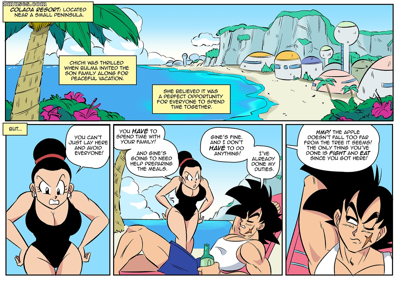 FunSexyDB Comics - Paraíso de verão 2 - Rainha da praia - Página 2