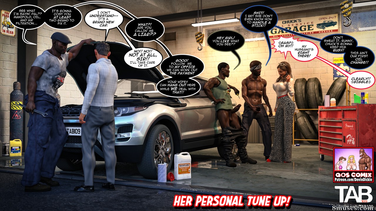 Tab109 - Her Personal Tune Up - Page 1