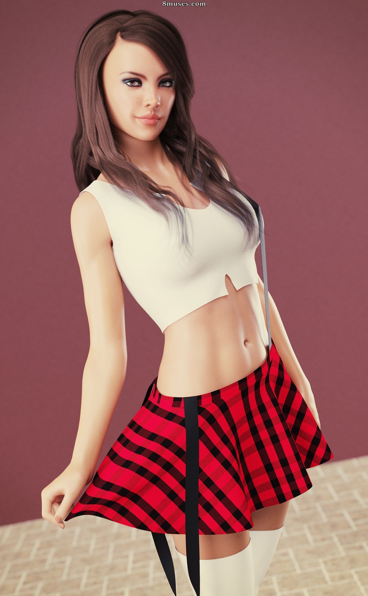 Forged3DX - Zara Schoolgirl - Page 1