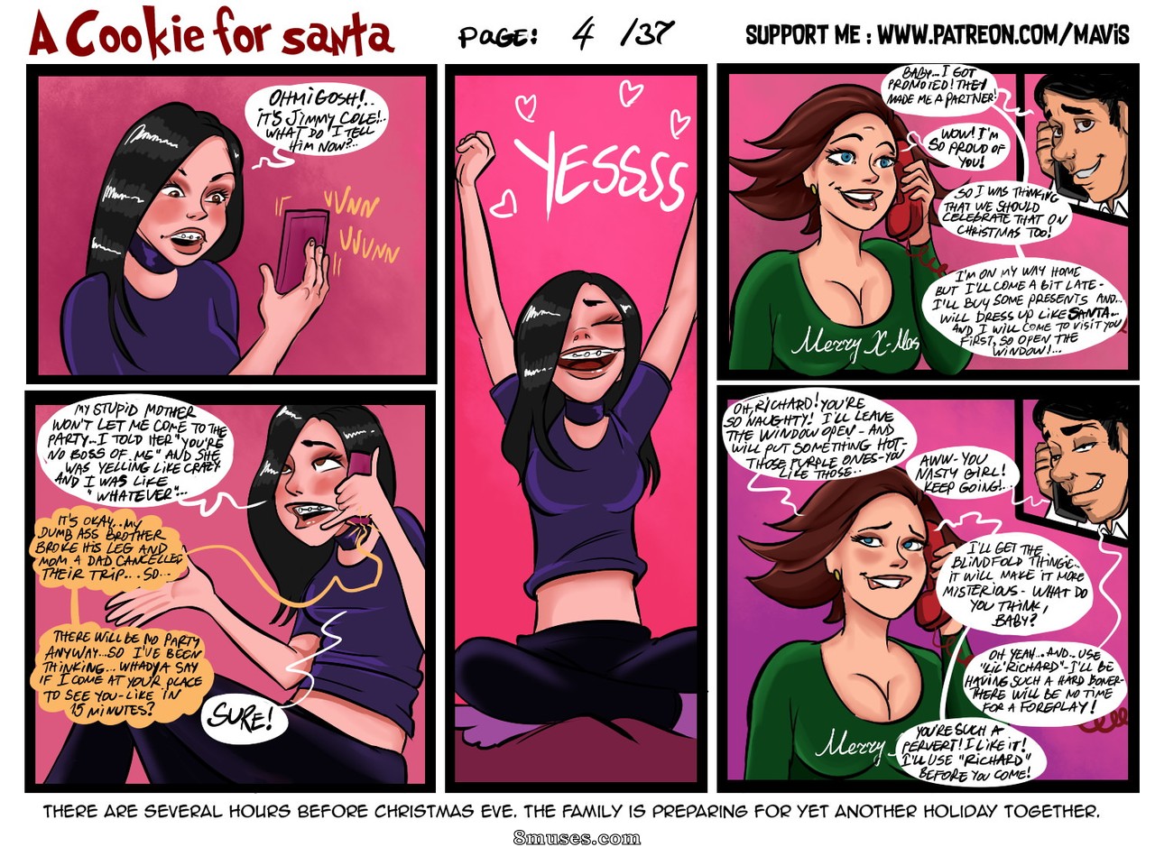 Mavis Rooder Comics - Um biscoito para o papai noel - Página 5