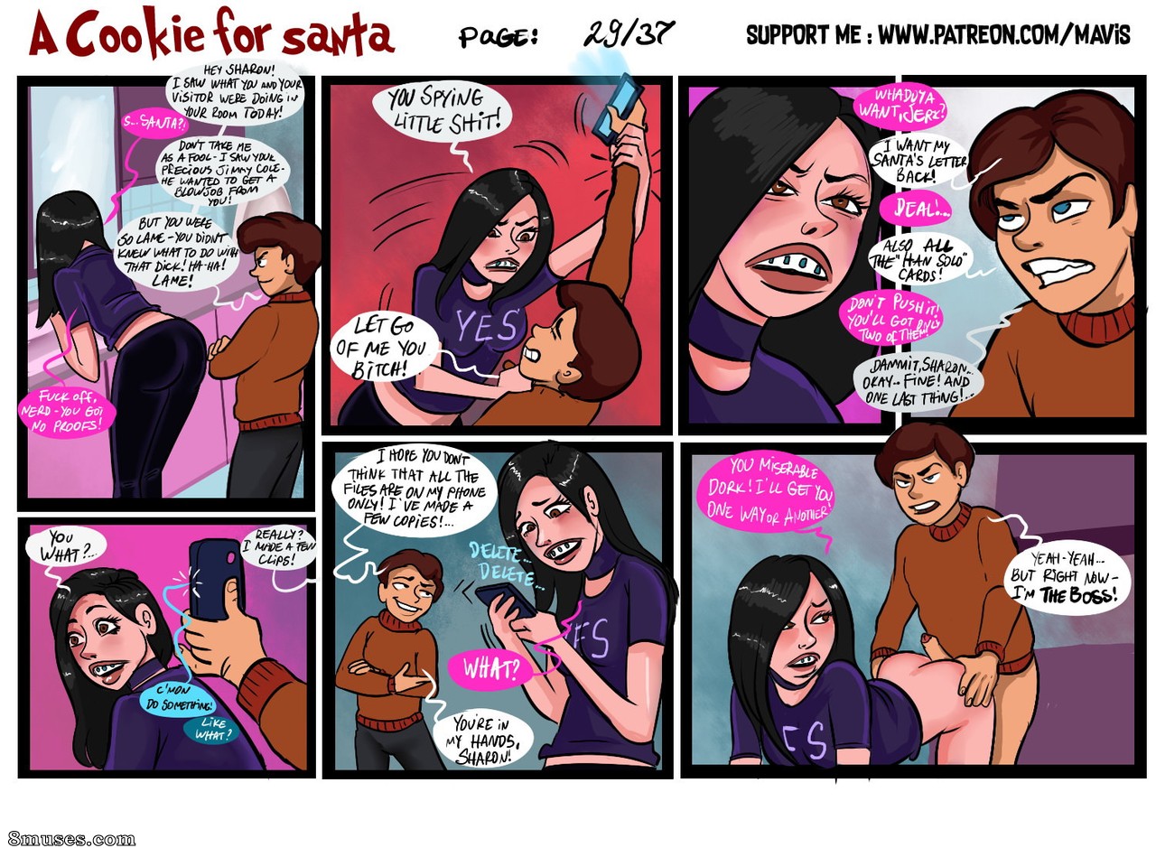 Mavis Rooder Comics - सांता के लिए एक कुकी - पेज 30