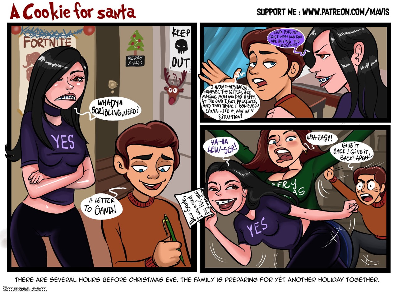 Mavis Rooder Comics - Um biscoito para o papai noel - Página 2