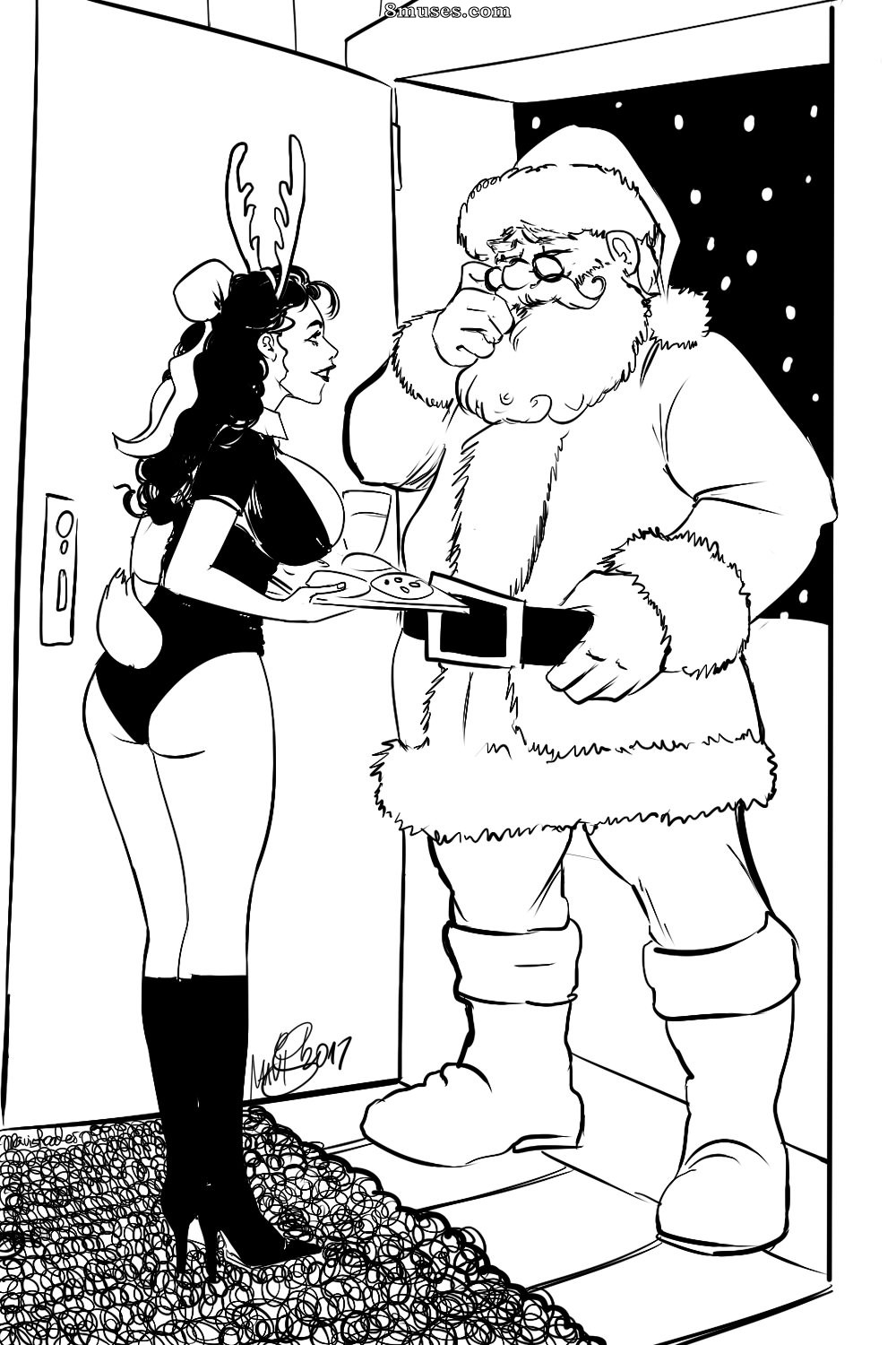 Mavis Rooder Comics - Una galleta para Santa - Página 44