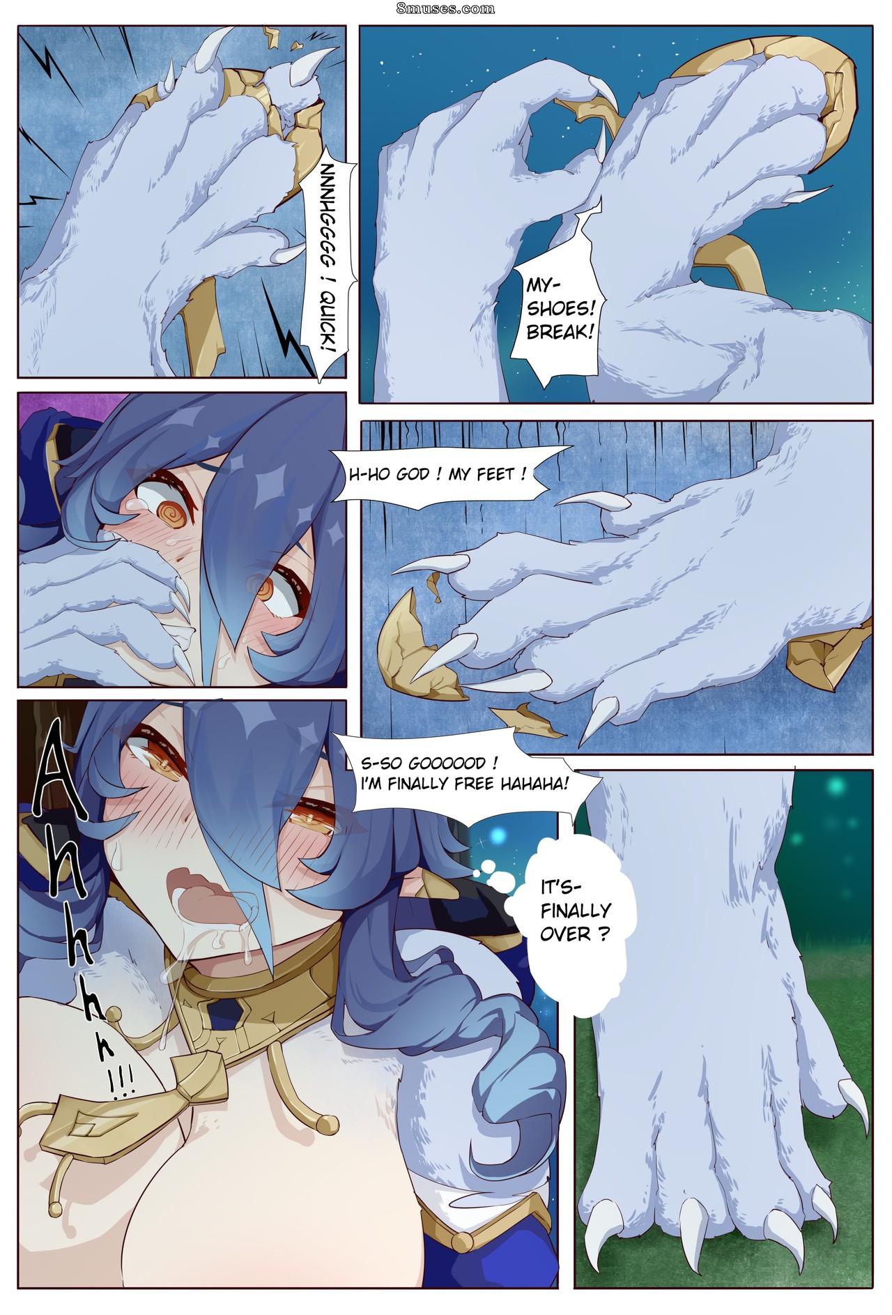 Zobbie - Layla the sleepy werewolf - Page 7