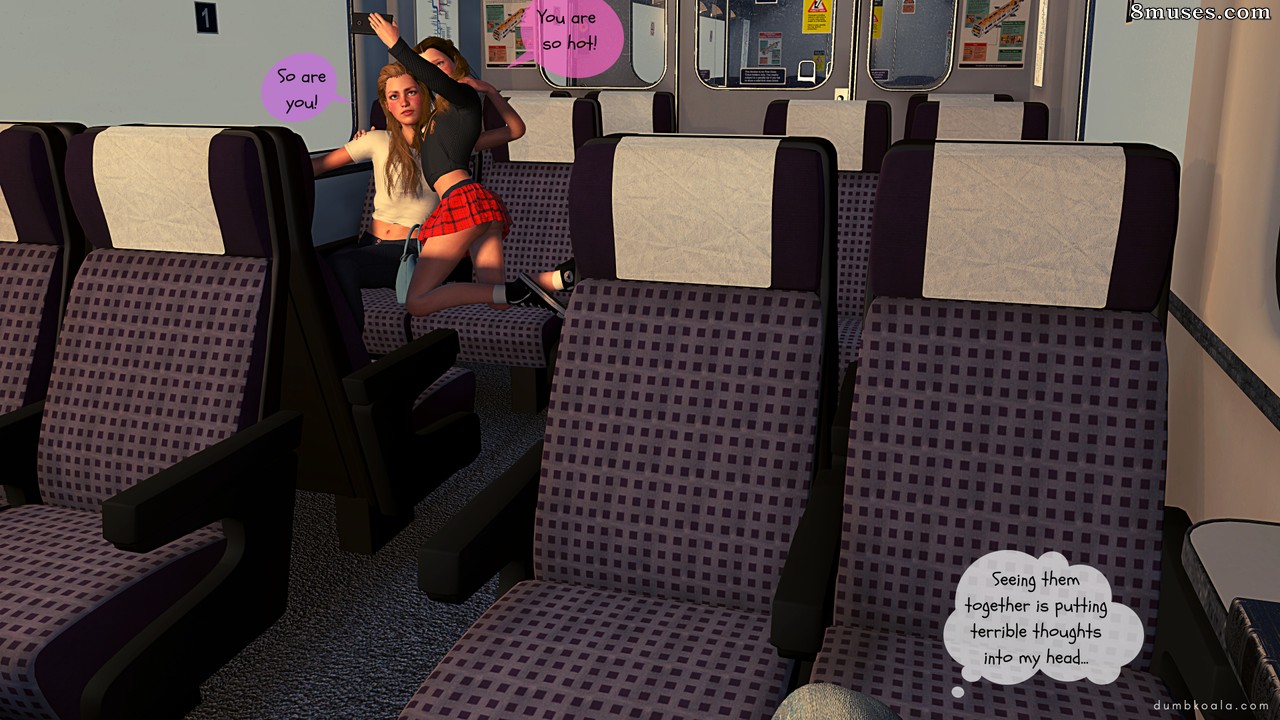 Dumbkoala Comics - Una chica en un tren - Página 45
