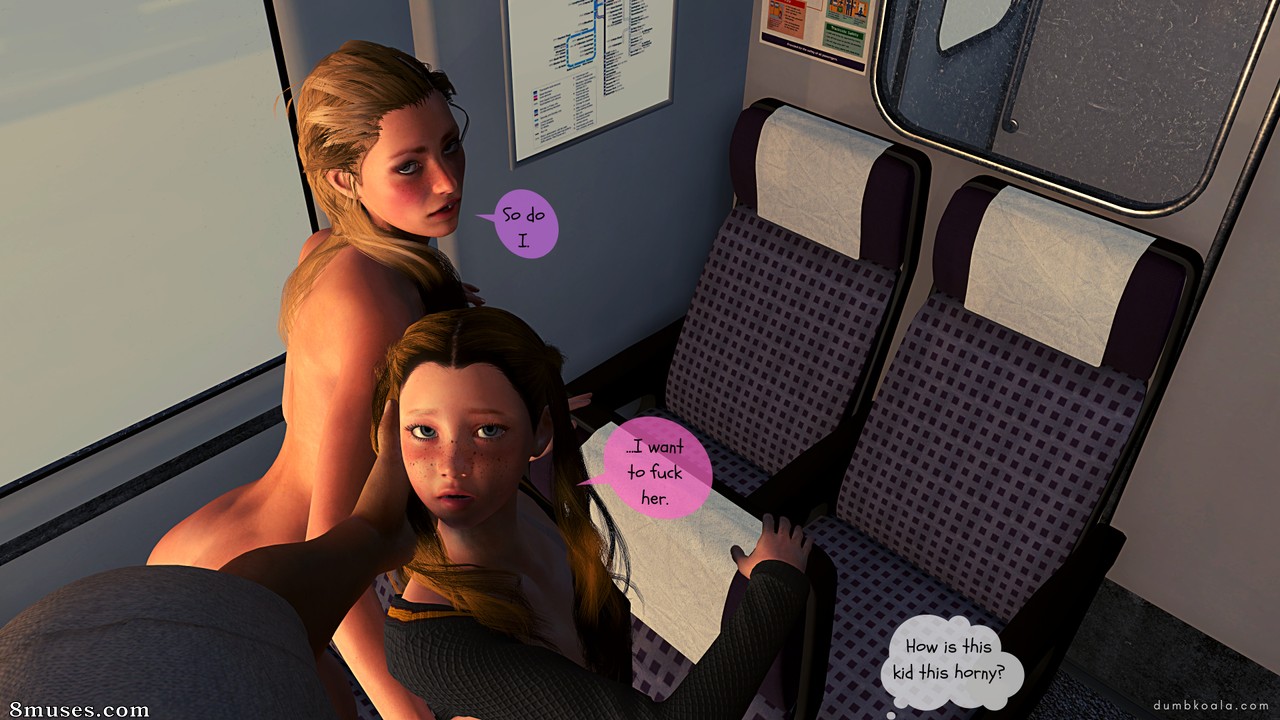 Dumbkoala Comics - Uma garota em um trem - Página 160