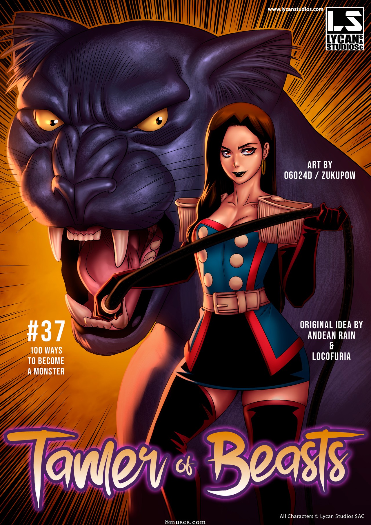 Locofuria Comics - 100 maneiras de se tornar um monstro 37 - Domador de feras - Página 1