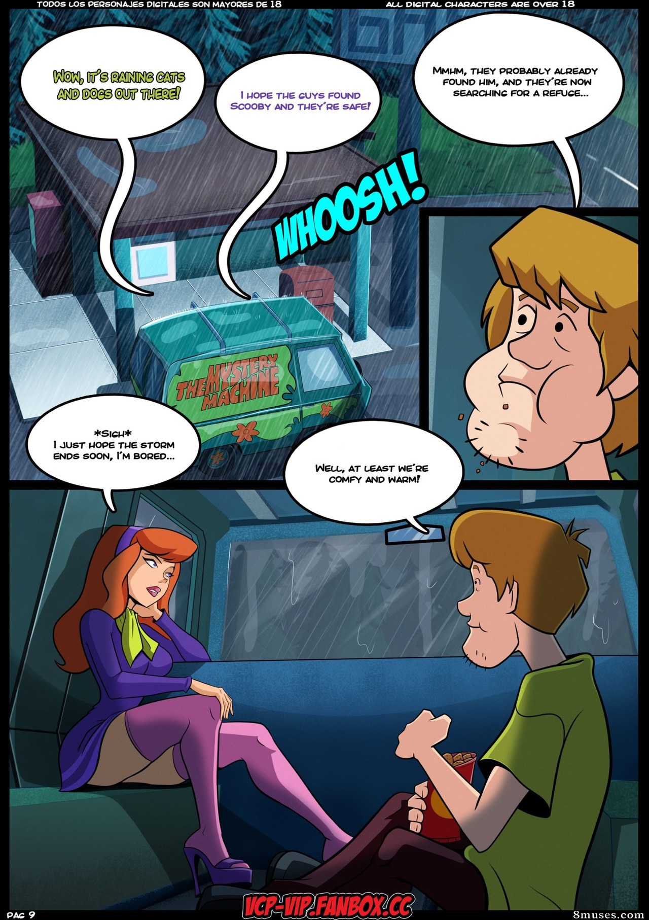 Croc Comics - Mistério.SX - Tempestade quente - Página 10