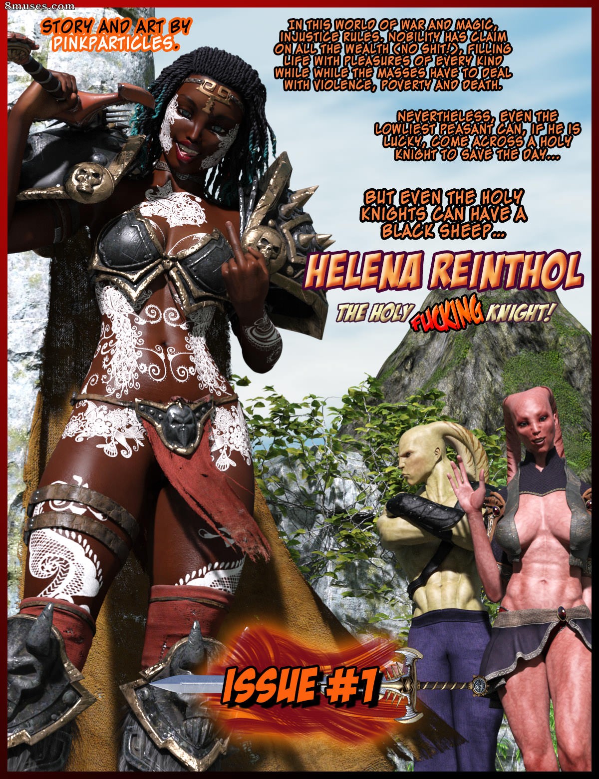 Pinkparticles Comics - Aventuras de Helena Reinthols - Página 1