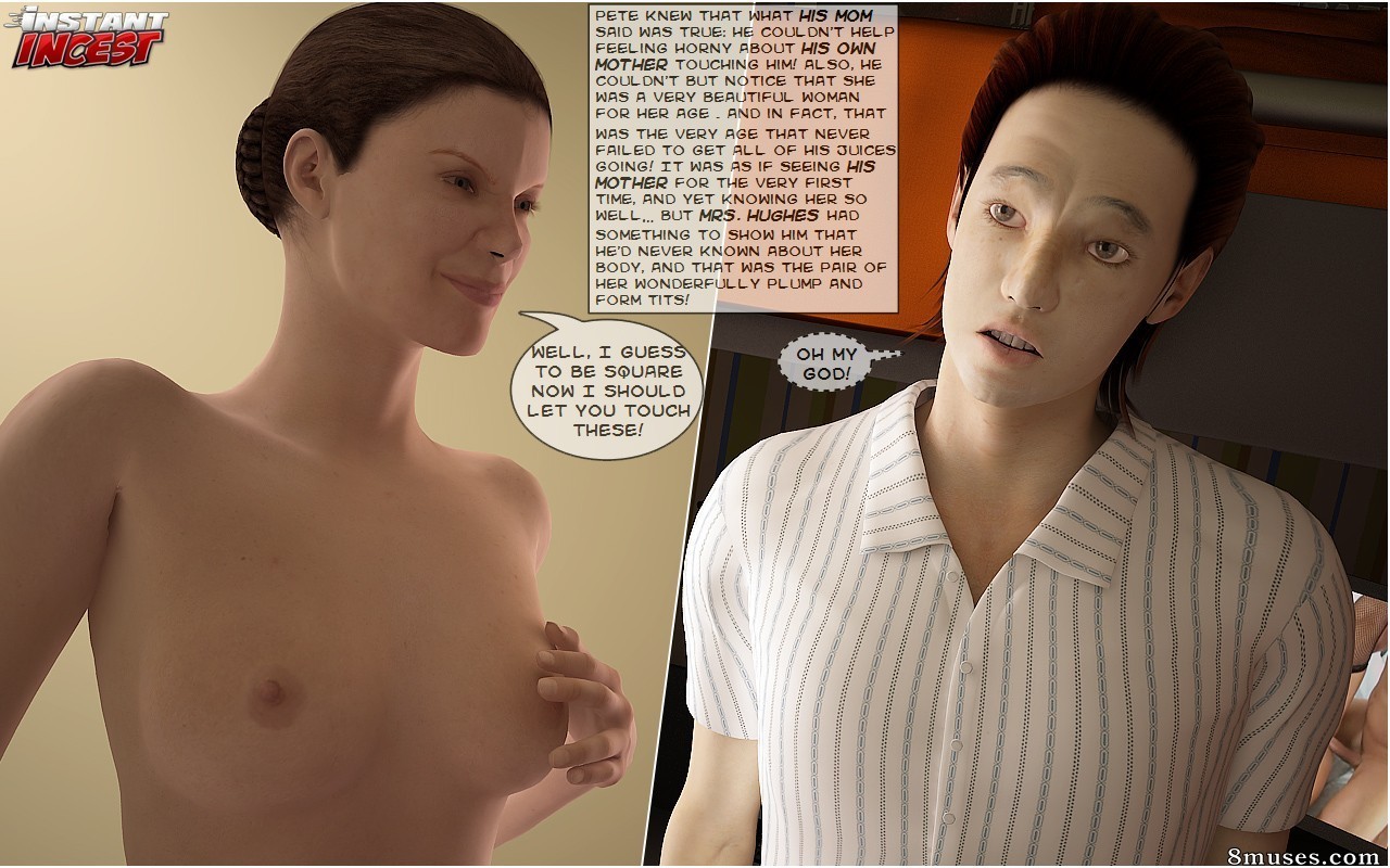 InstantIncest.com Comics - Mommy, teach me how to fuck - Page 7