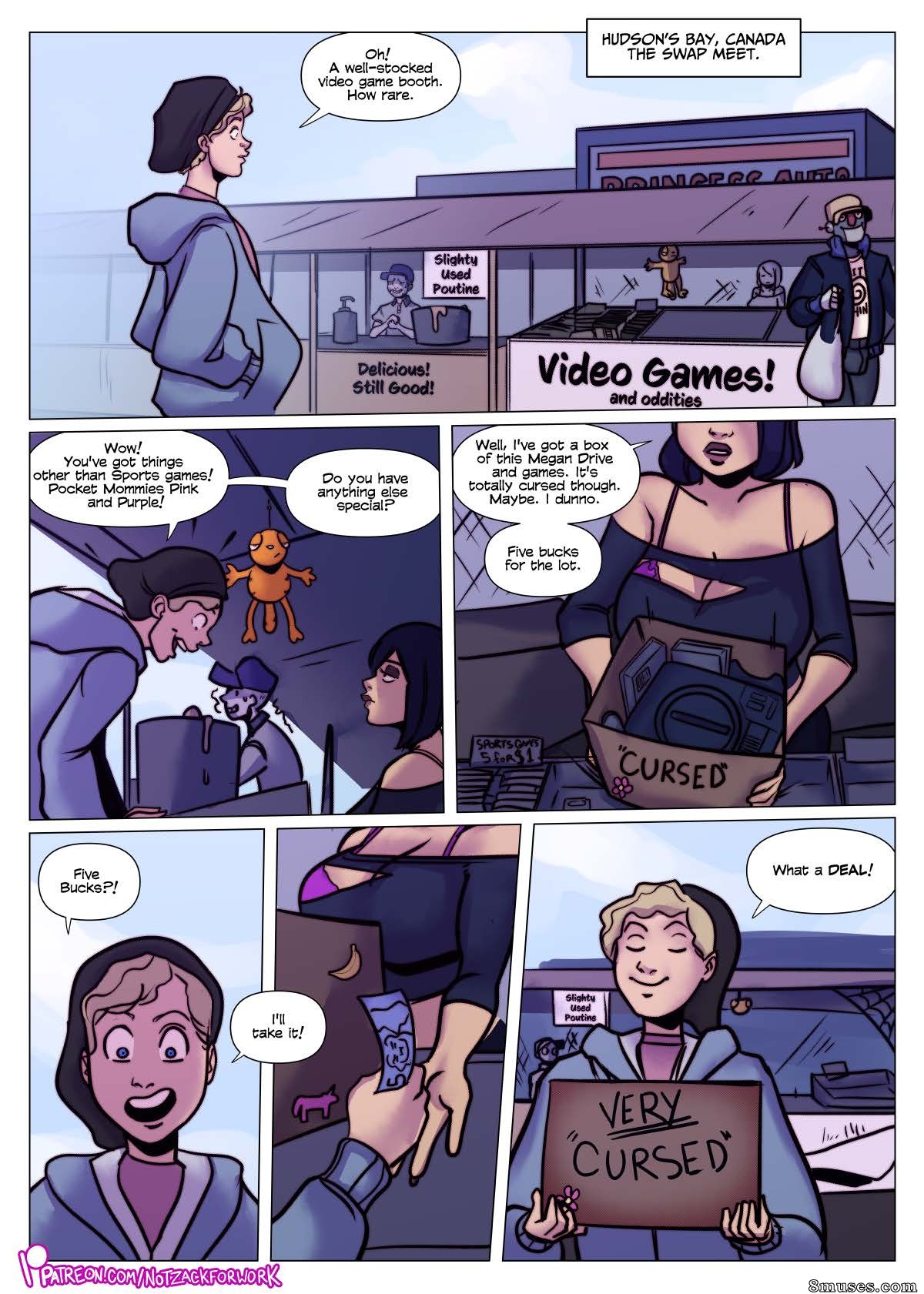 NotZackForWork Comics - Megan drive Khameleona - Page 4