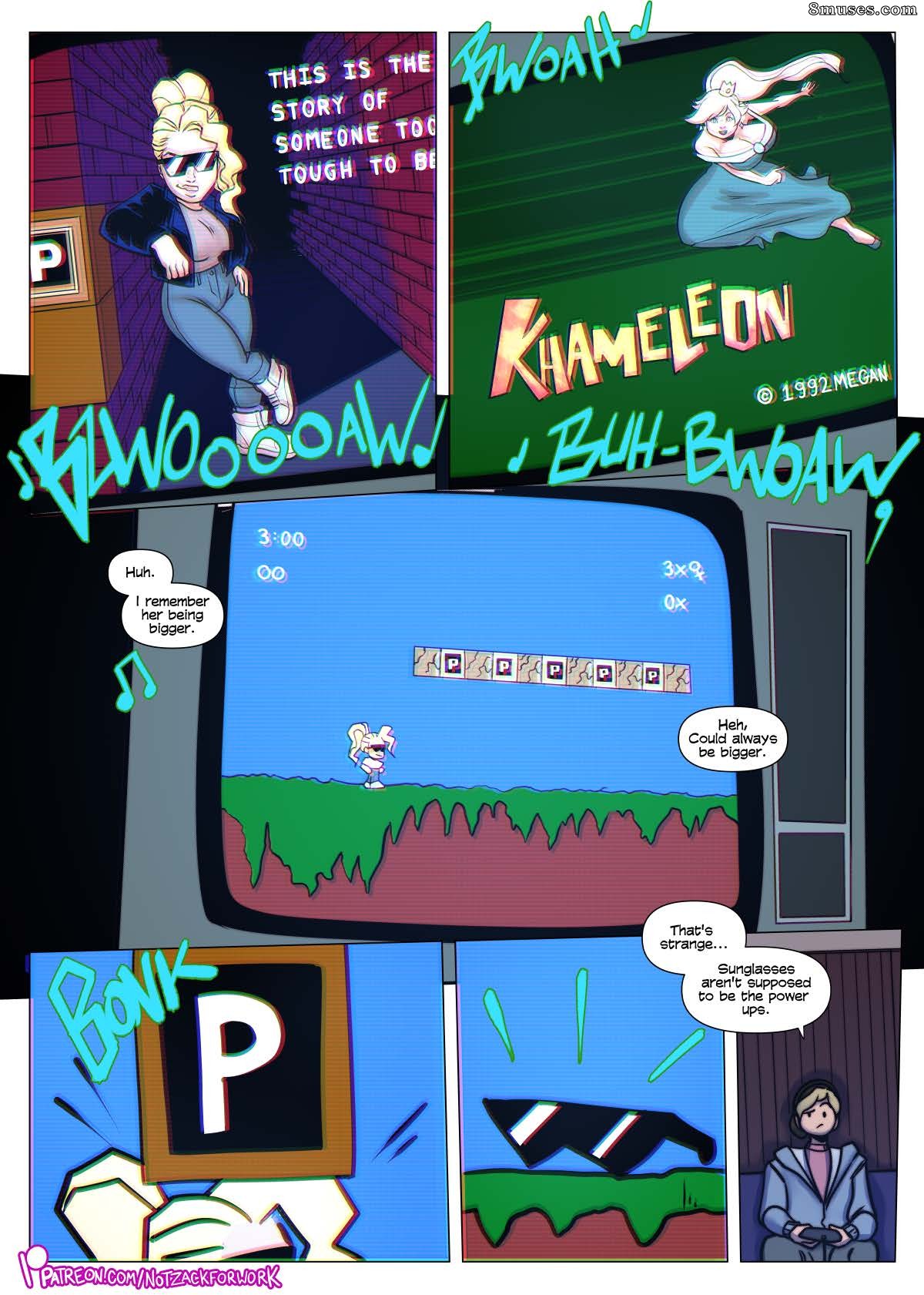 NotZackForWork Comics - Megan dirige khameleona - Página 6