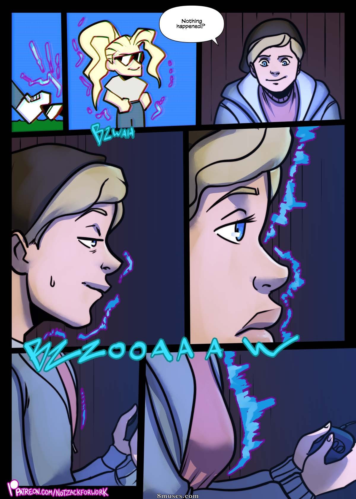 NotZackForWork Comics - Megan dirige khameleona - Página 7