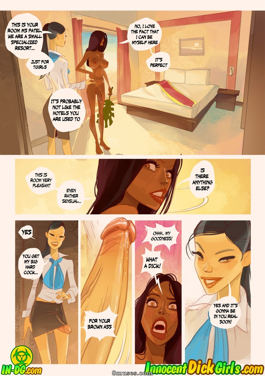 Innocent Dickgirls Comics - Bounty Balls - Page 5