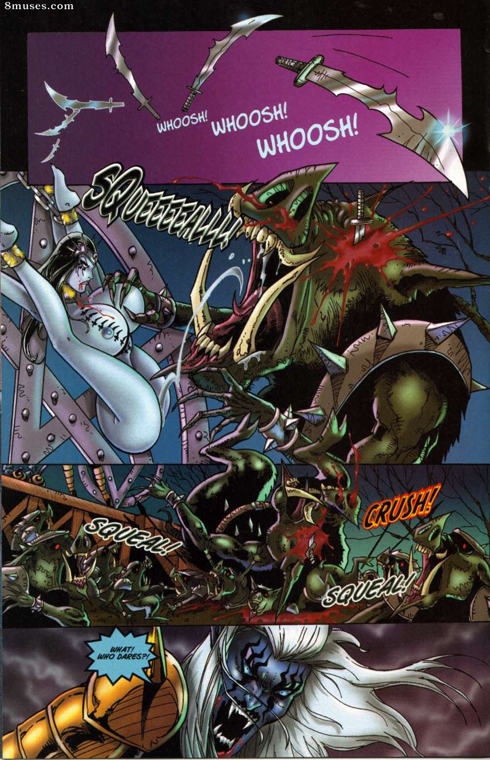 BroadSword Comics - Tarot - Witch of the Black Rose 022 - Page 13