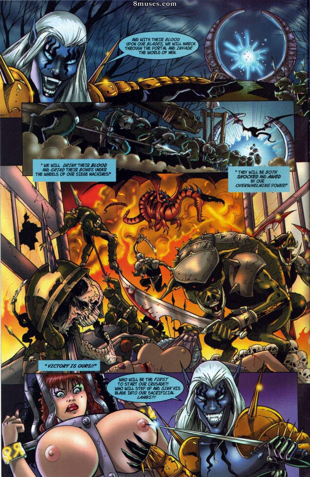 BroadSword Comics - Tarot - Witch of the Black Rose 022 - Page 5