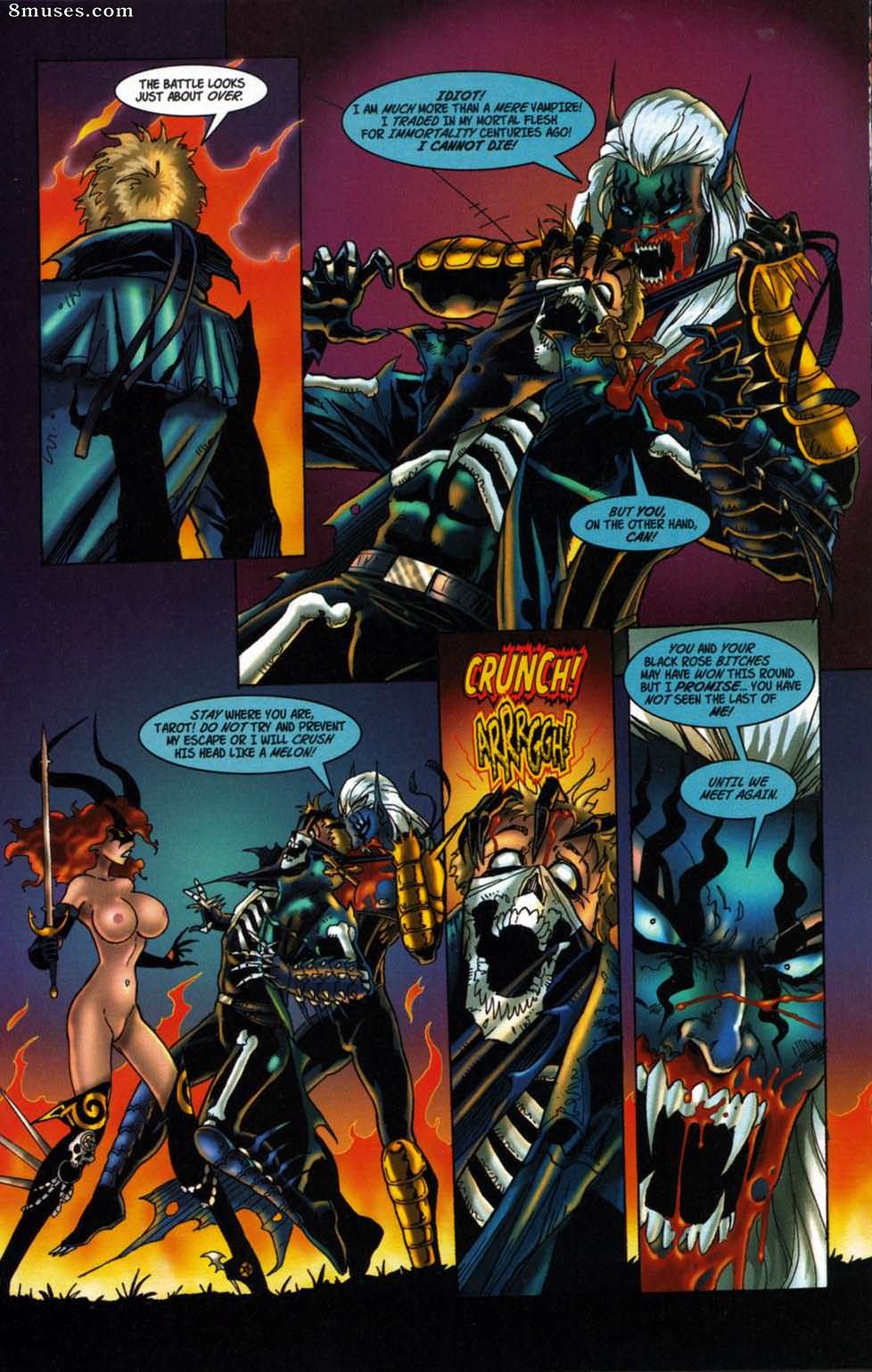 BroadSword Comics - Tarot - La sorcière de la rose noire 022 - Page 21