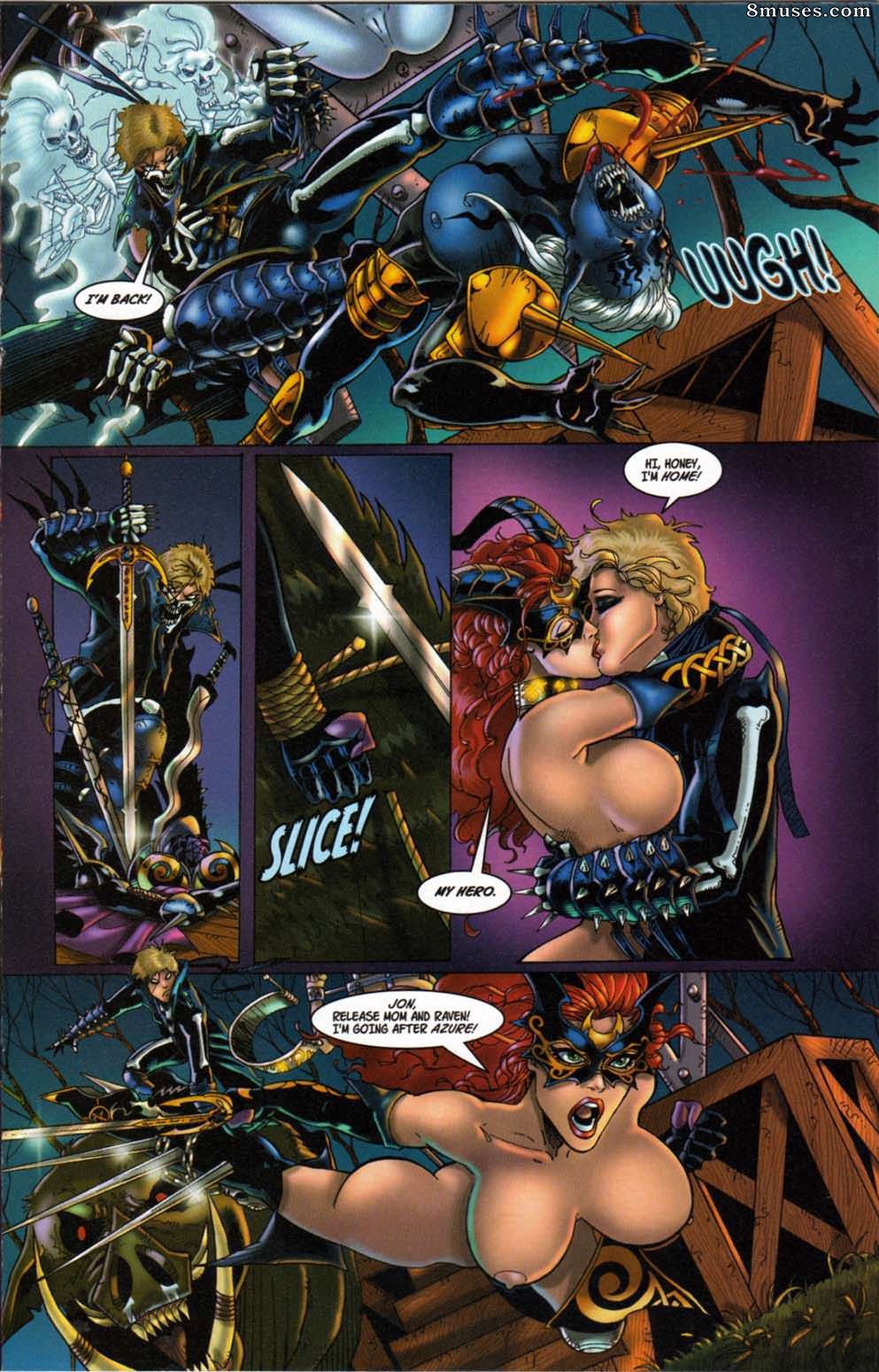 BroadSword Comics - Tarot - Witch of the Black Rose 022 - Page 18