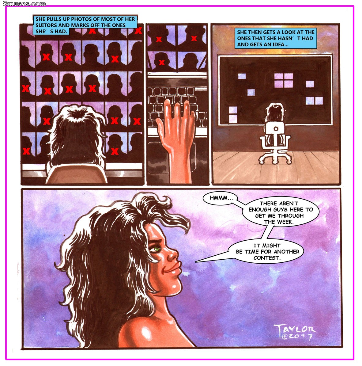 Kevin Taylor Adult Comics - Torrid Tanya - Página 28
