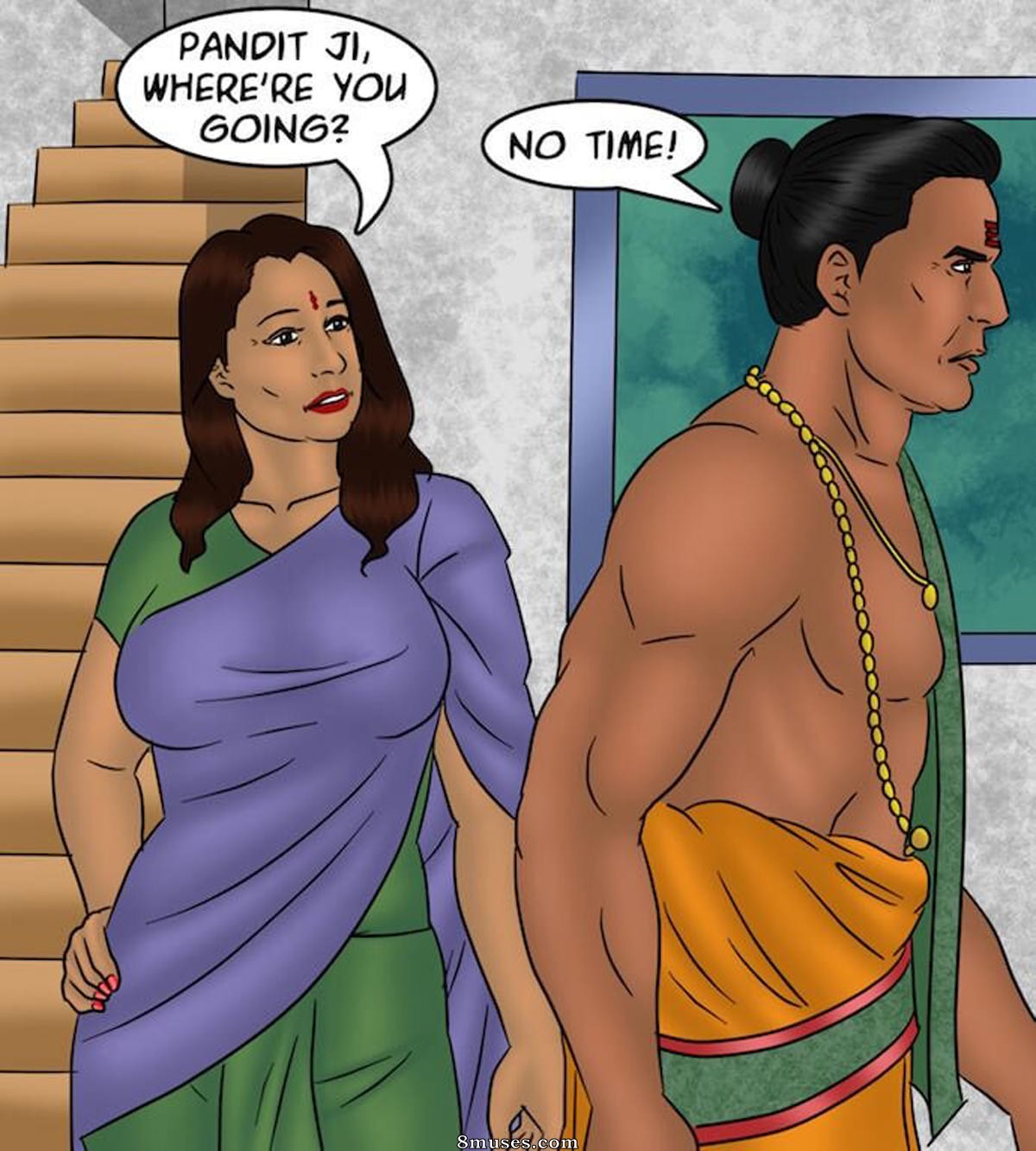 Kirtu.com Comics - Savita Bhabhi - Épisode 80 - Plein de péchés à la maison - Page 55