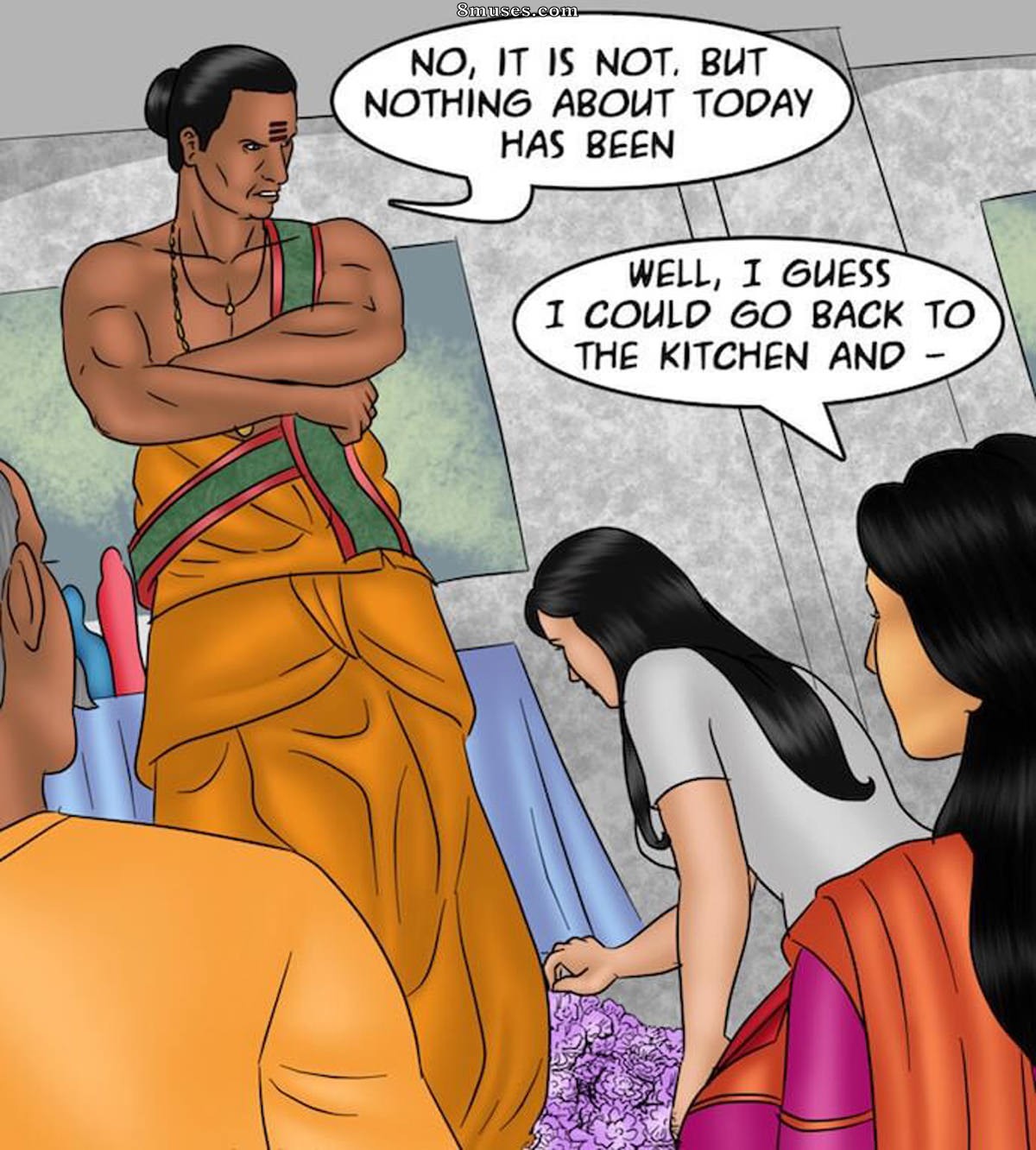 Kirtu.com Comics - Savita Bhabhi - Épisode 80 - Plein de péchés à la maison - Page 41