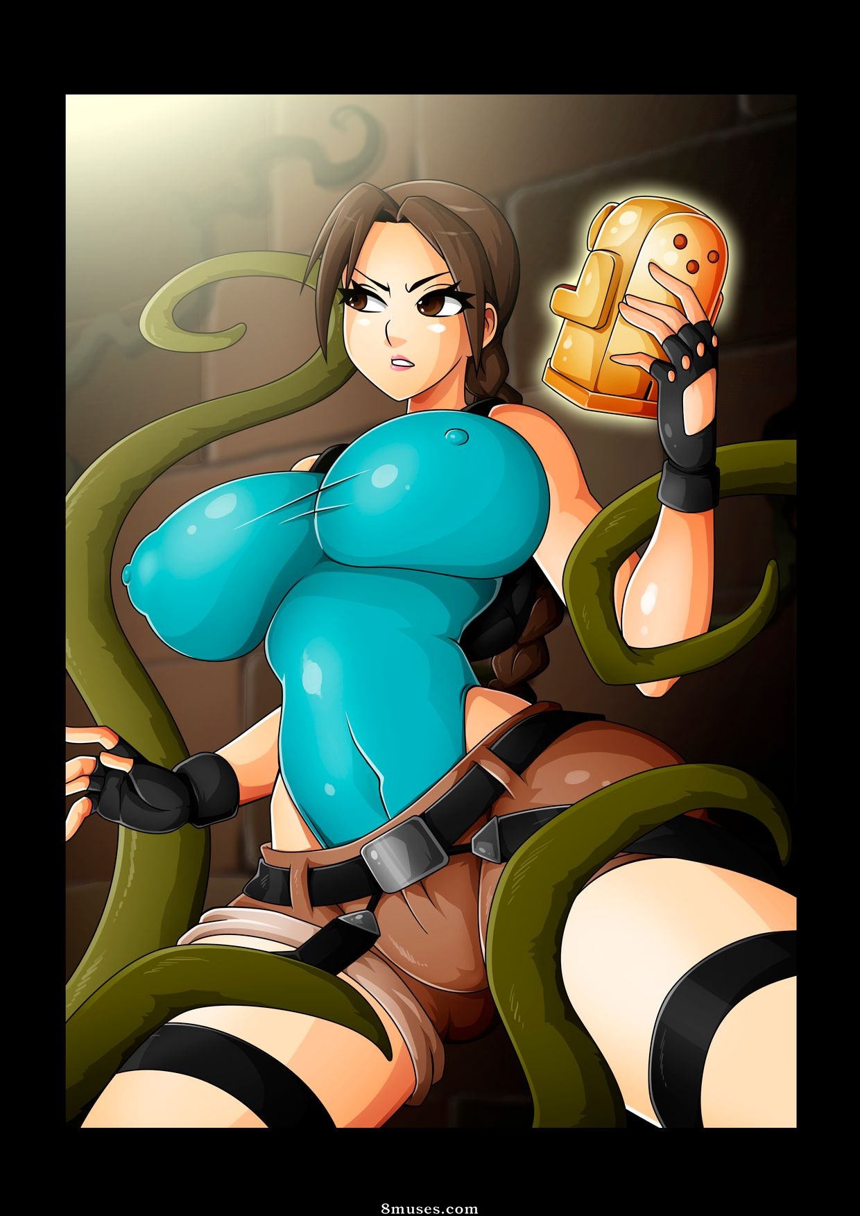 Witchking00 Comics - Pin-up de Lara Croft - Página 4