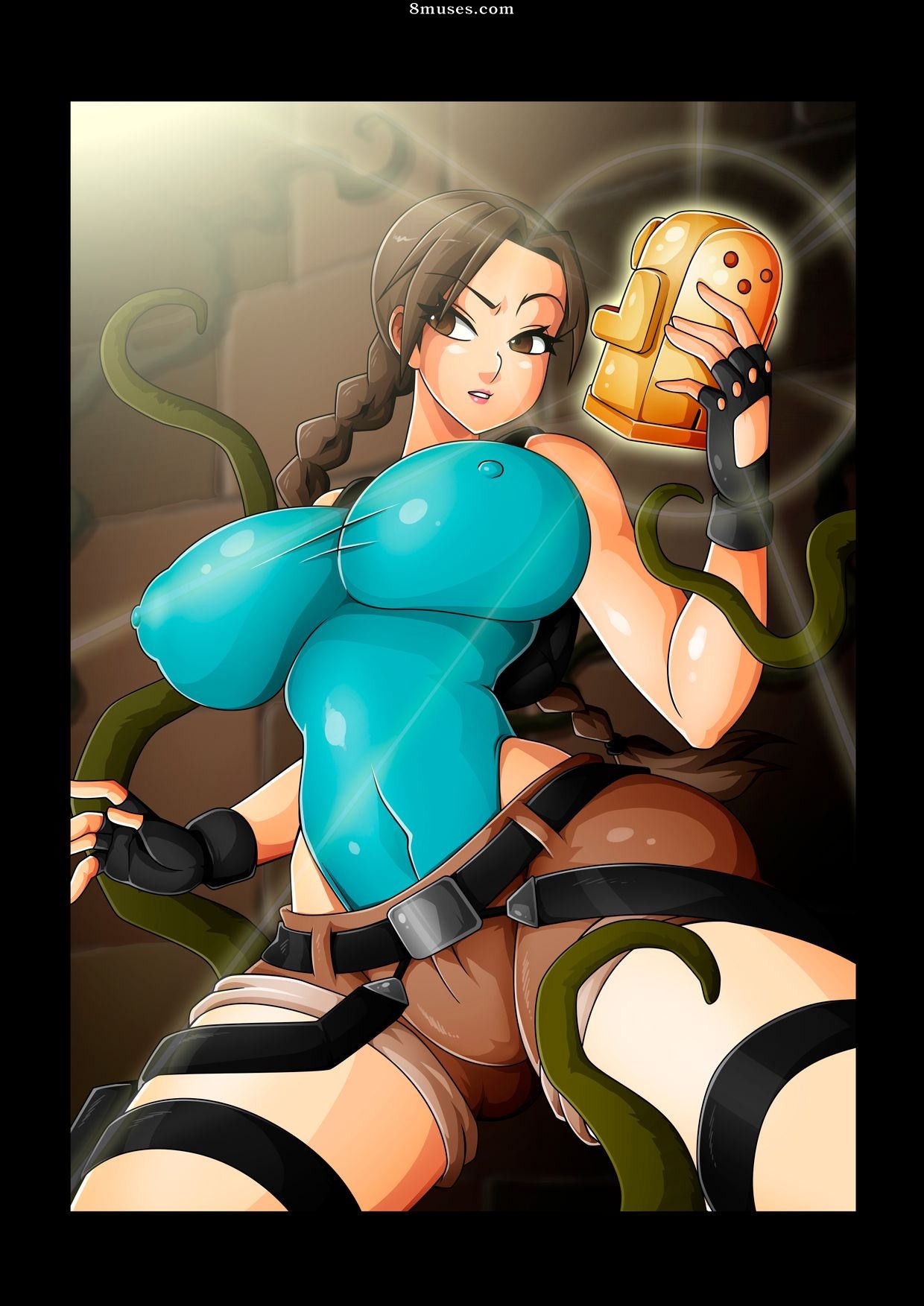 Witchking00 Comics - Pin-up de Lara Croft - Página 3