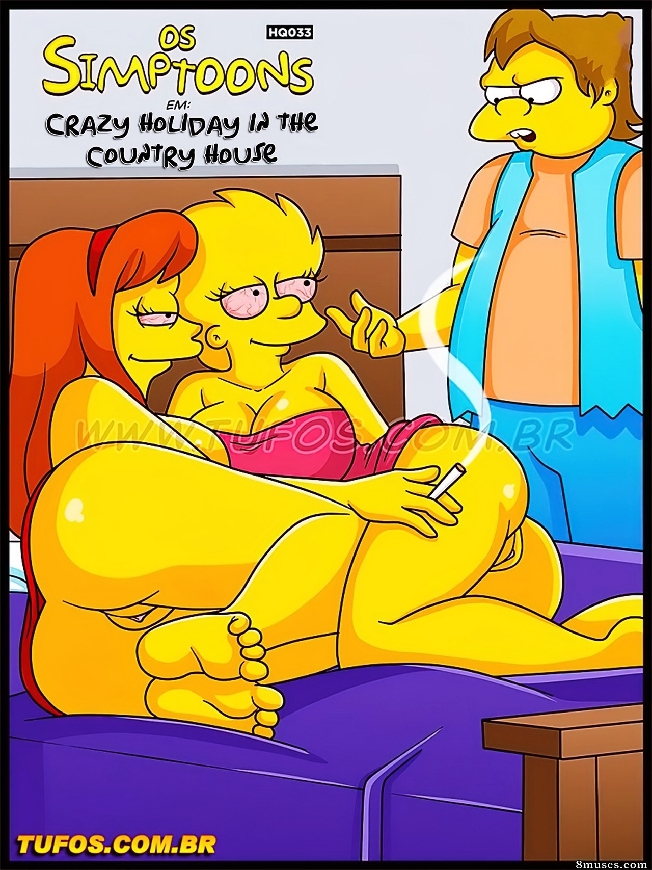 OS Simptoons - English - Issue 33 - Crazy holiday in the country house - Page 1