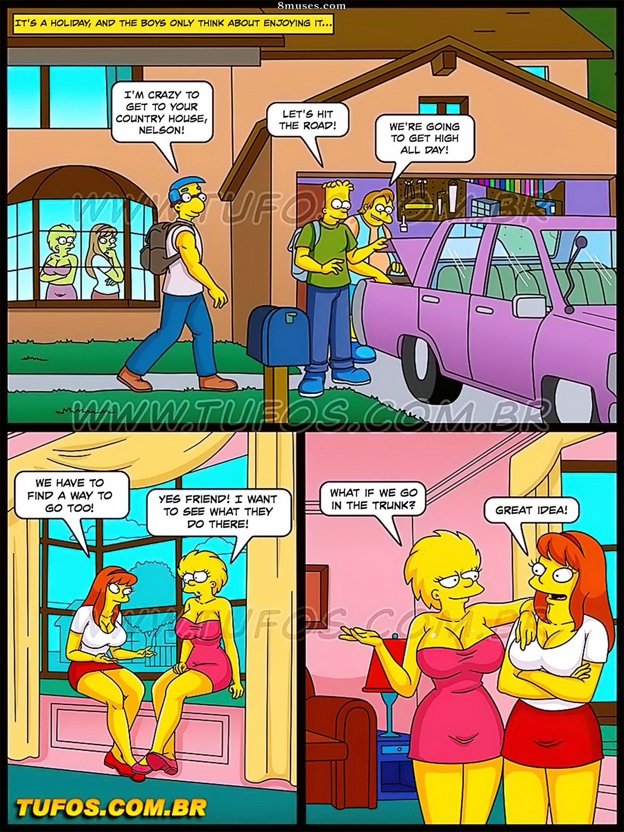 OS Simptoons - English - Issue 33 - Crazy holiday in the country house - Page 2