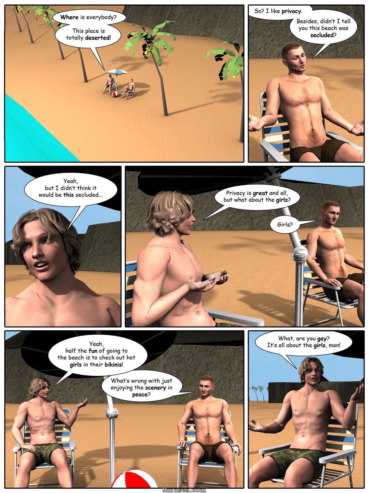 Dynamoob - A day at the Beach - Page 3
