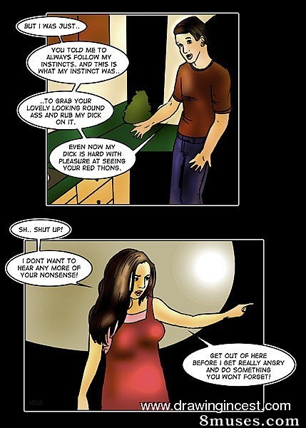 2D - Son found his mom in the short skirt of hers - Page 4