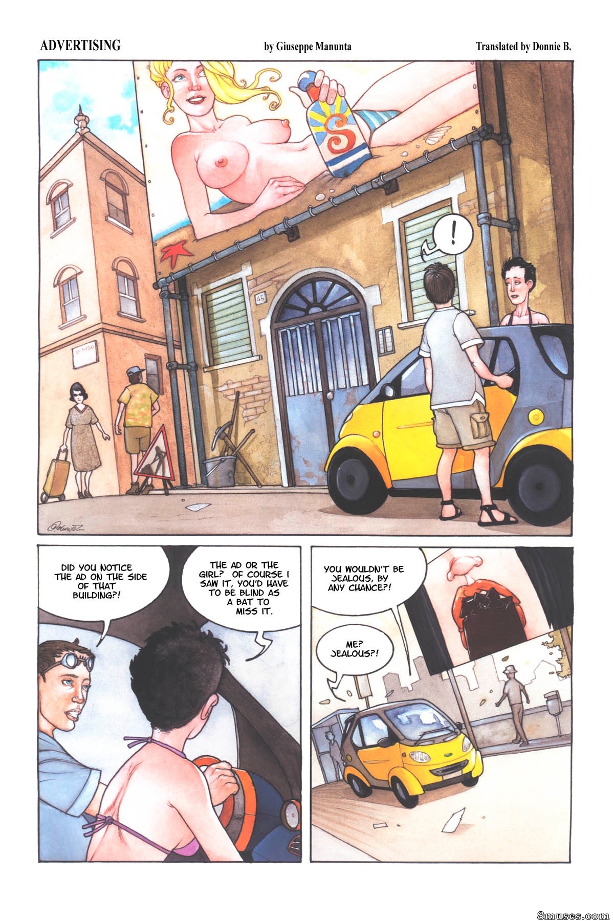 Classic Comics Collection - Courtes bandes dessinées de Giuseppe Manuta - Page 1