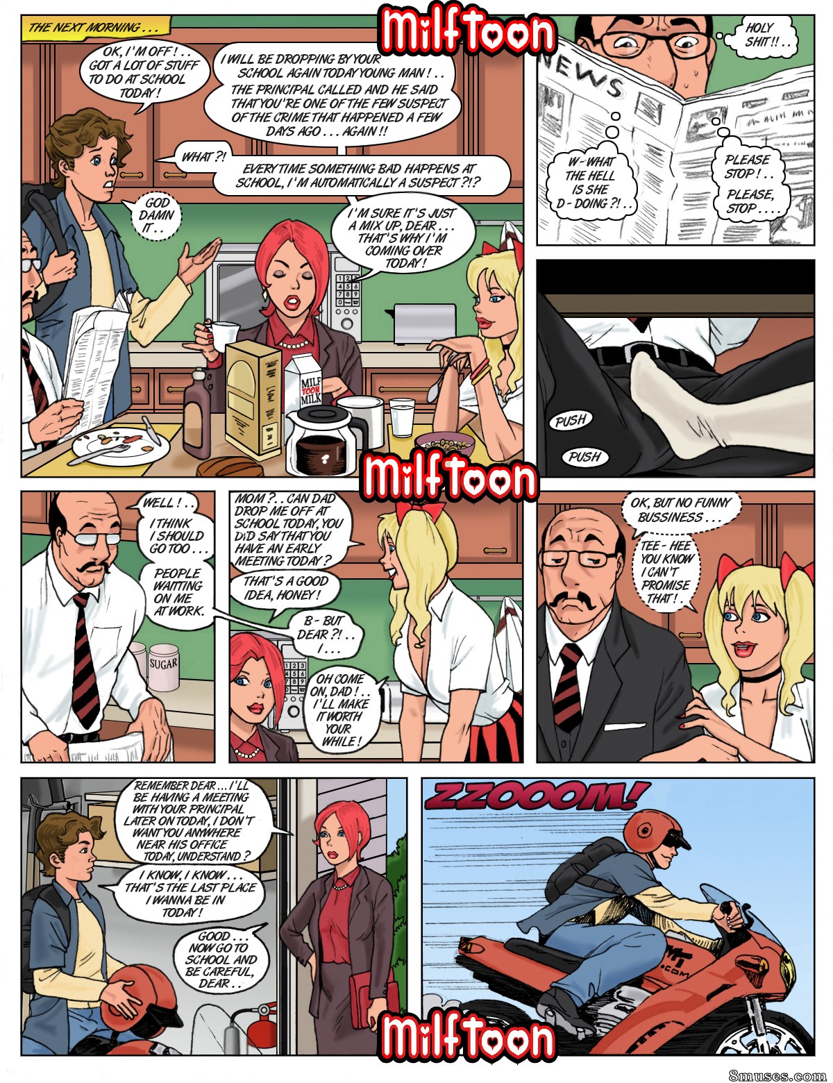 MilfToon Comics - Familia - Versión alternativa - Página 10