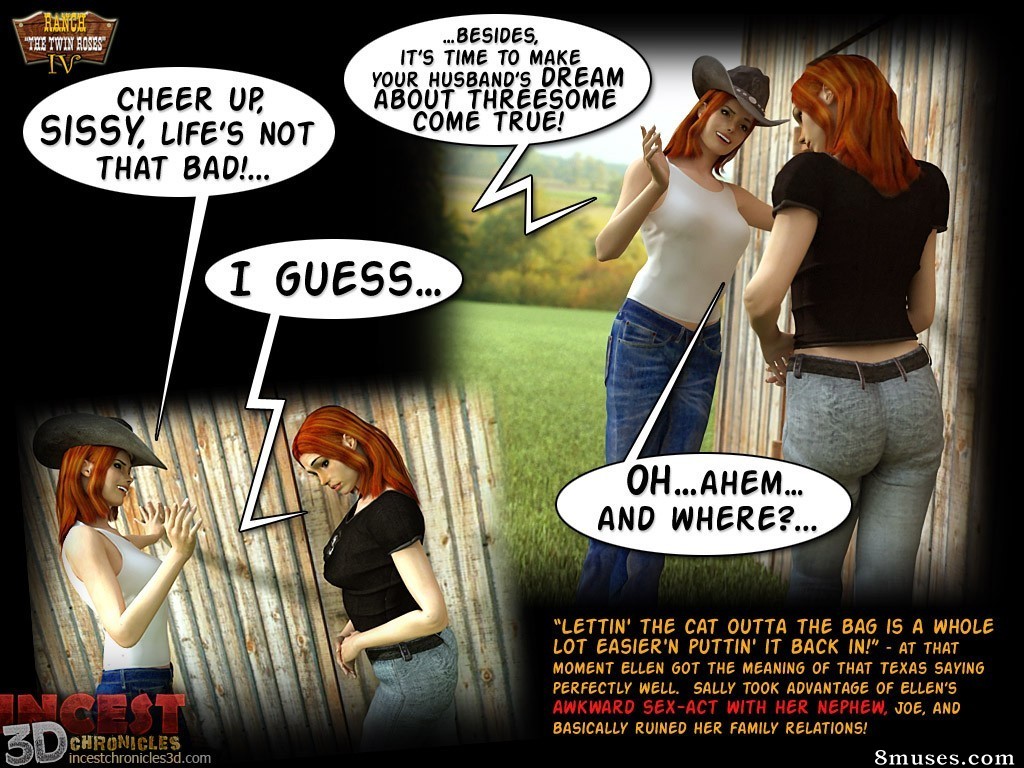 IncestChronicles3D Comics - Le ranch des roses jumelles. Partie 4 - Page 2