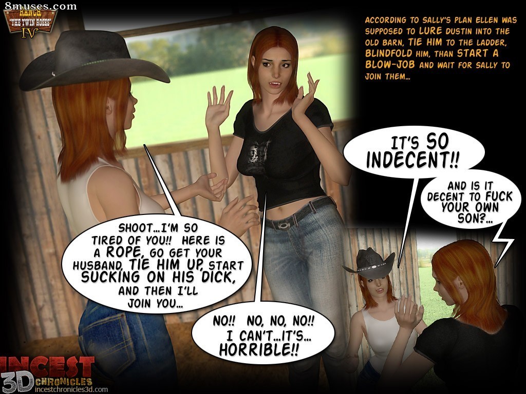 IncestChronicles3D Comics - Ranch The Twin Roses. Part 4 - Page 4
