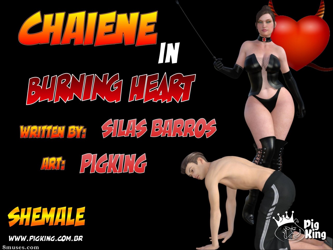 PigKing - CrazyDad Comics - Burning Heart - Page 1