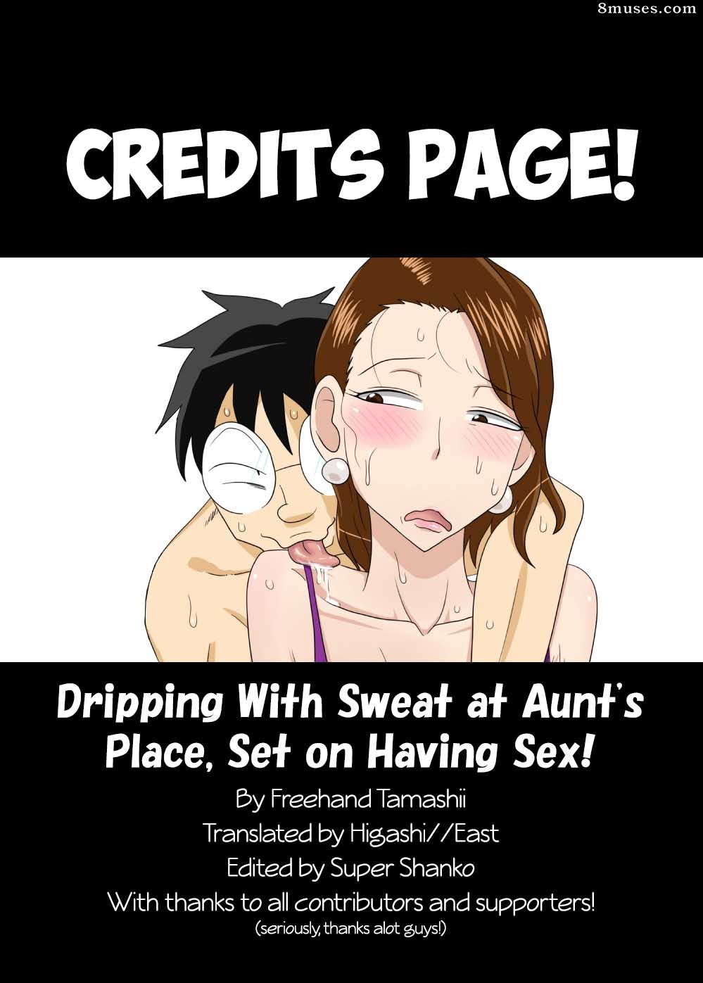 English - Set on Having Sex - Dripping with Sweat at Aunts Place - Page 34