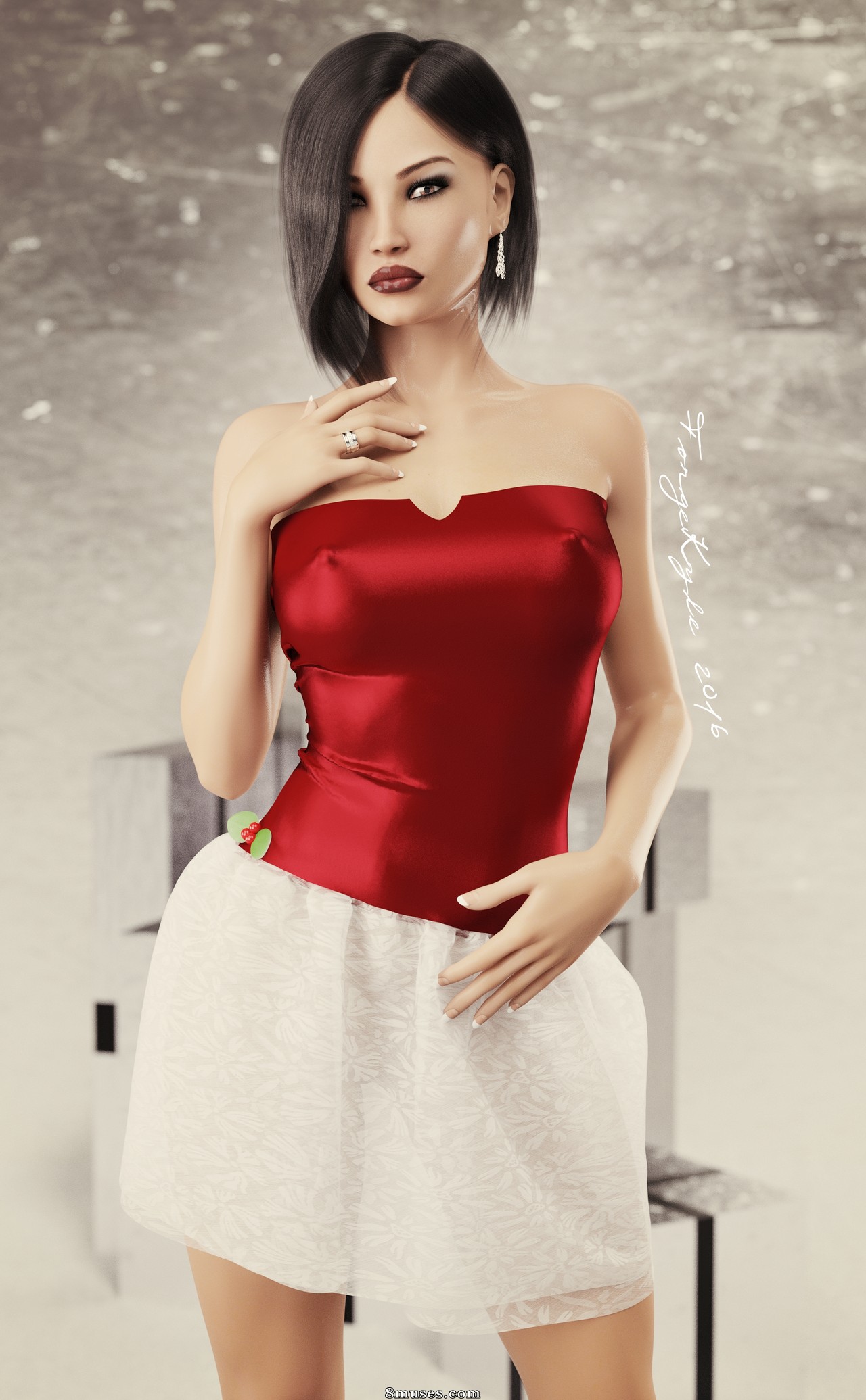 Forged3DX - Megan Christmas - Page 1