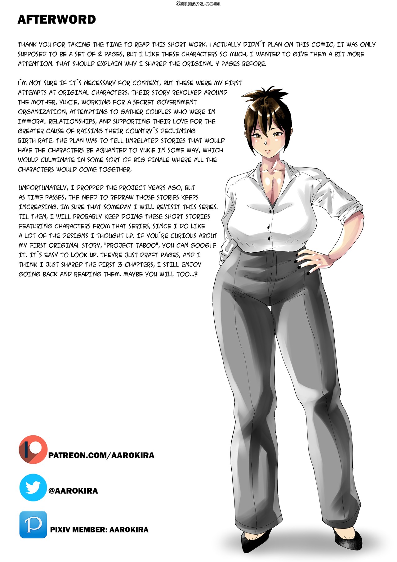 Aarokira Comics - História paralela do projeto tabu - Página 12