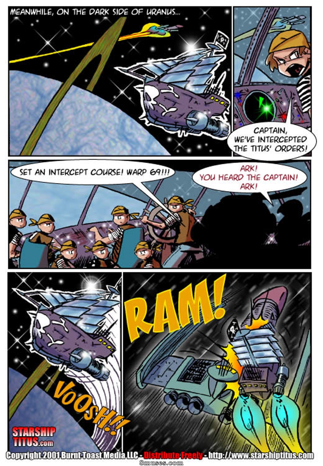 Burnt Toast Media Comics - Nave estelar Titus 01 - Página 5