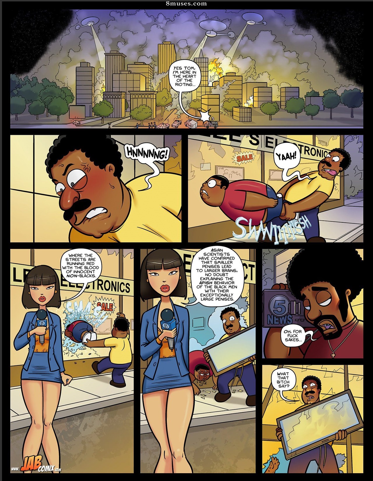 JAB Comics - El porno de Cleveland - Página 2