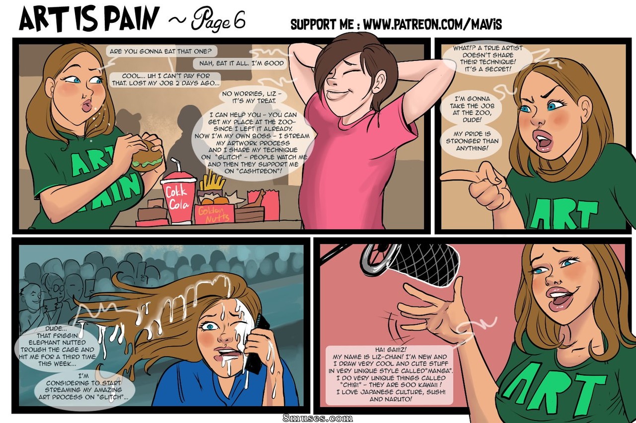 Mavis Rooder Comics - Art is Pain - Page 6