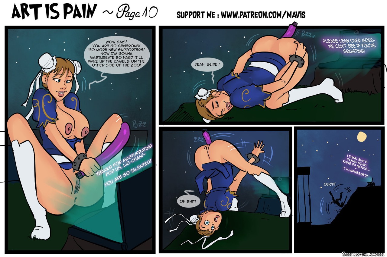 Mavis Rooder Comics - A arte é dor - Página 10