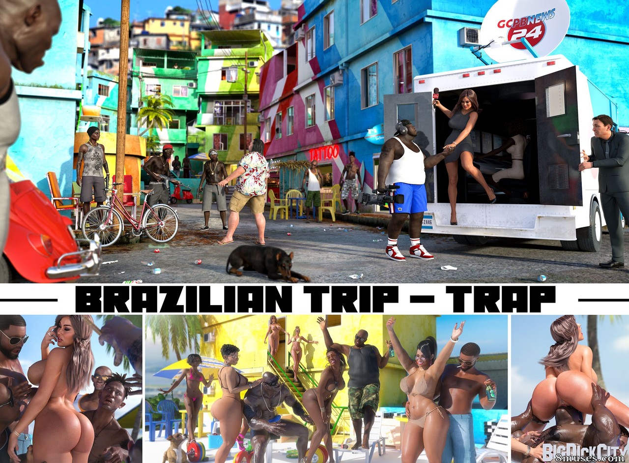 BigDickCity - Brazilian Trip-Trap - Page 1