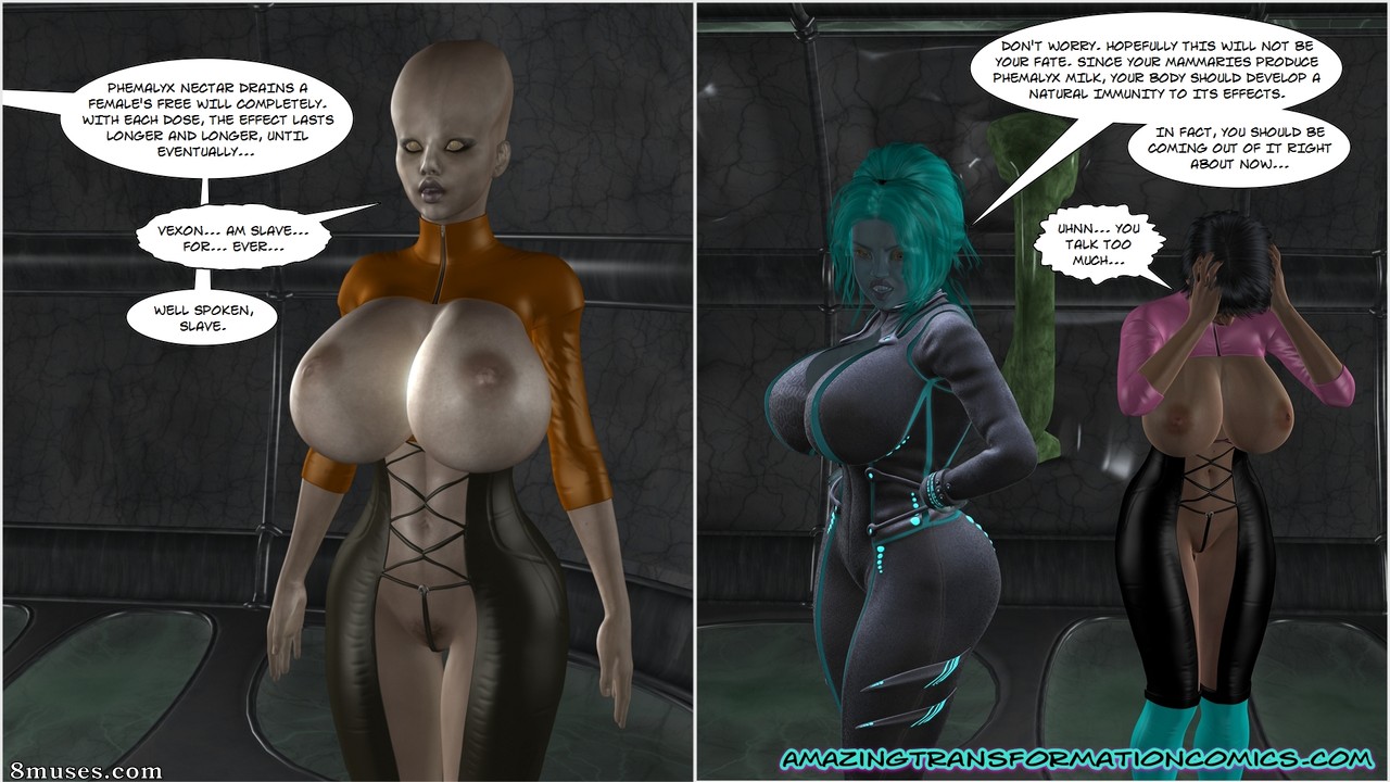 Comics de transformación increíble - El efecto Phemalyx - Página 64